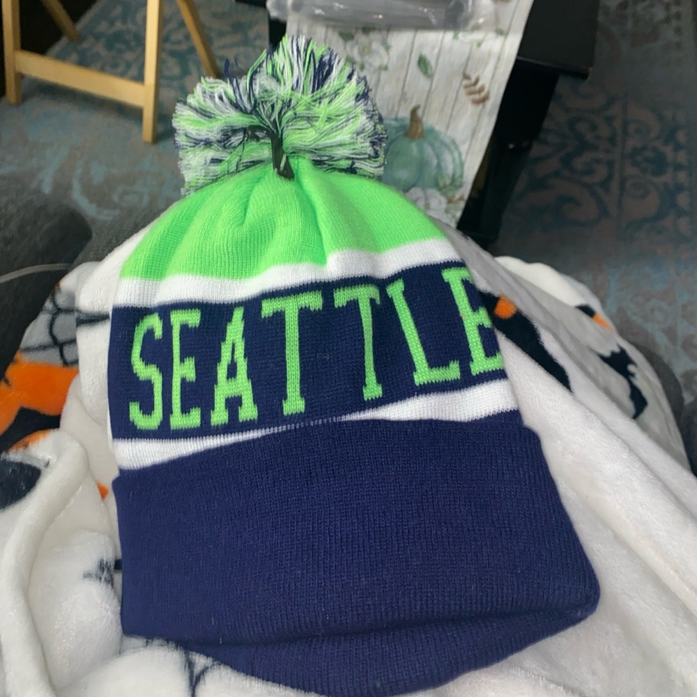 Seattle Knit Beanie with Pom